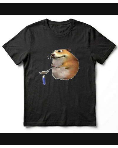 T-shirt Chomik crack