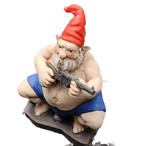 Gnome surveillant les t-shirts memes